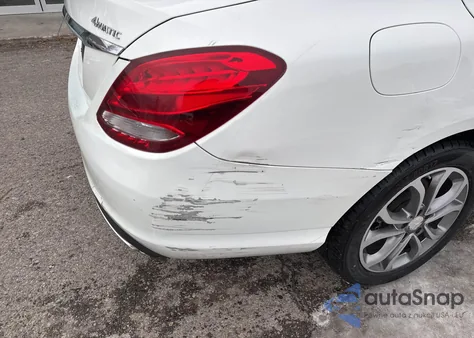 2017 Mercedes-Benz C 300 4Matic from USA, damaged, VIN 55SWF4KB3HU179385